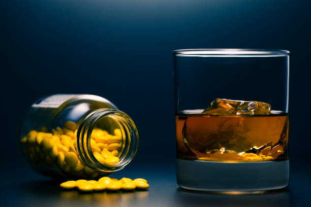 Whiskey and pills